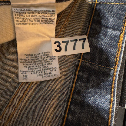 Vintage Y2K Levi's 505 Regular Jeans Mens 38x32 Dark Wash