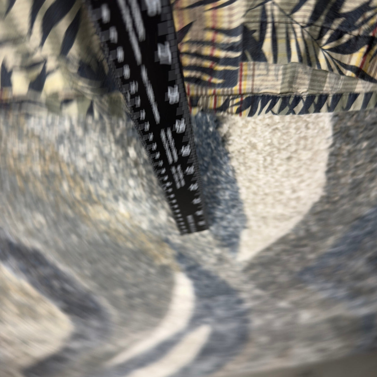 Vintage Chaps Ralph Lauren Hawaiian Shirt Mens L Palm Print