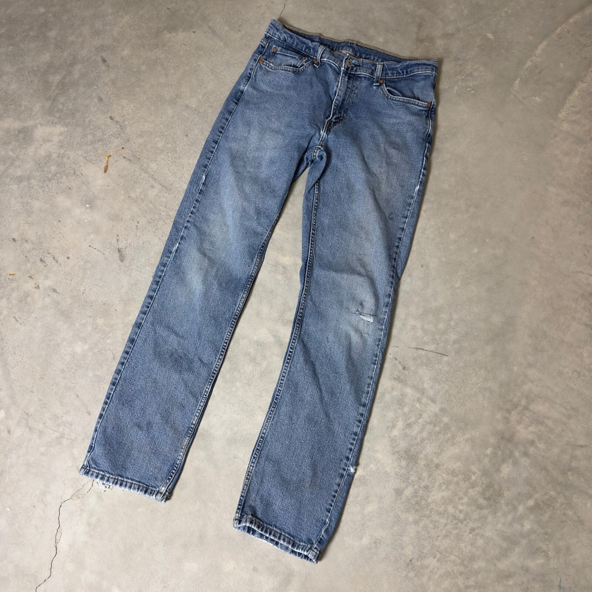 Levi's 514 Straight Fit Jeans Mens 32x34 Blue