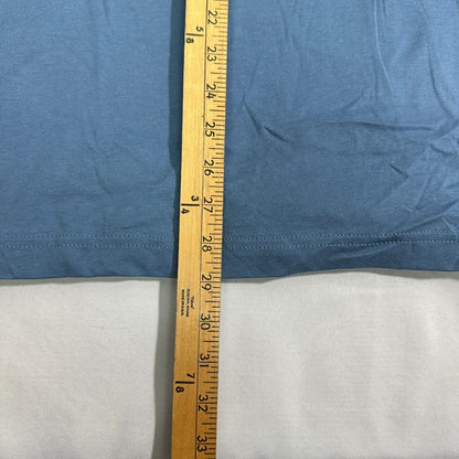 Lot of 3 Bella Canvas 3001U Blank Tees Mens L Steel Blue NWT
