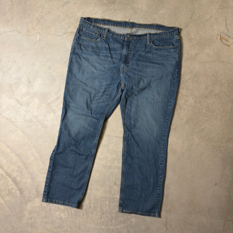 Levi's 541 Athletic Taper Jeans Mens 46x32 Blue Baggy