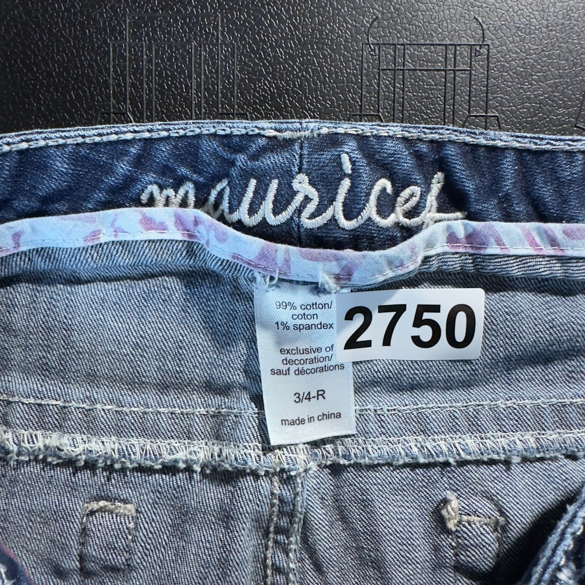 Y2K Maurices Low Rise Bootcut Jeans Womens 3/4-R Blue