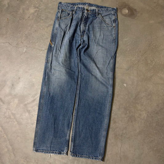 Polo Jeans Co C-5 Carpenter Jeans Mens 34x32 Blue