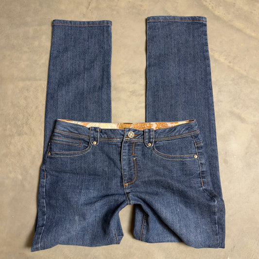 Daytrip Baggy Straight Jeans Womens 8 Blue