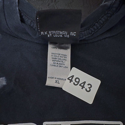 Harley Davidson Superstition Tee Mens XL Black Acid Wash