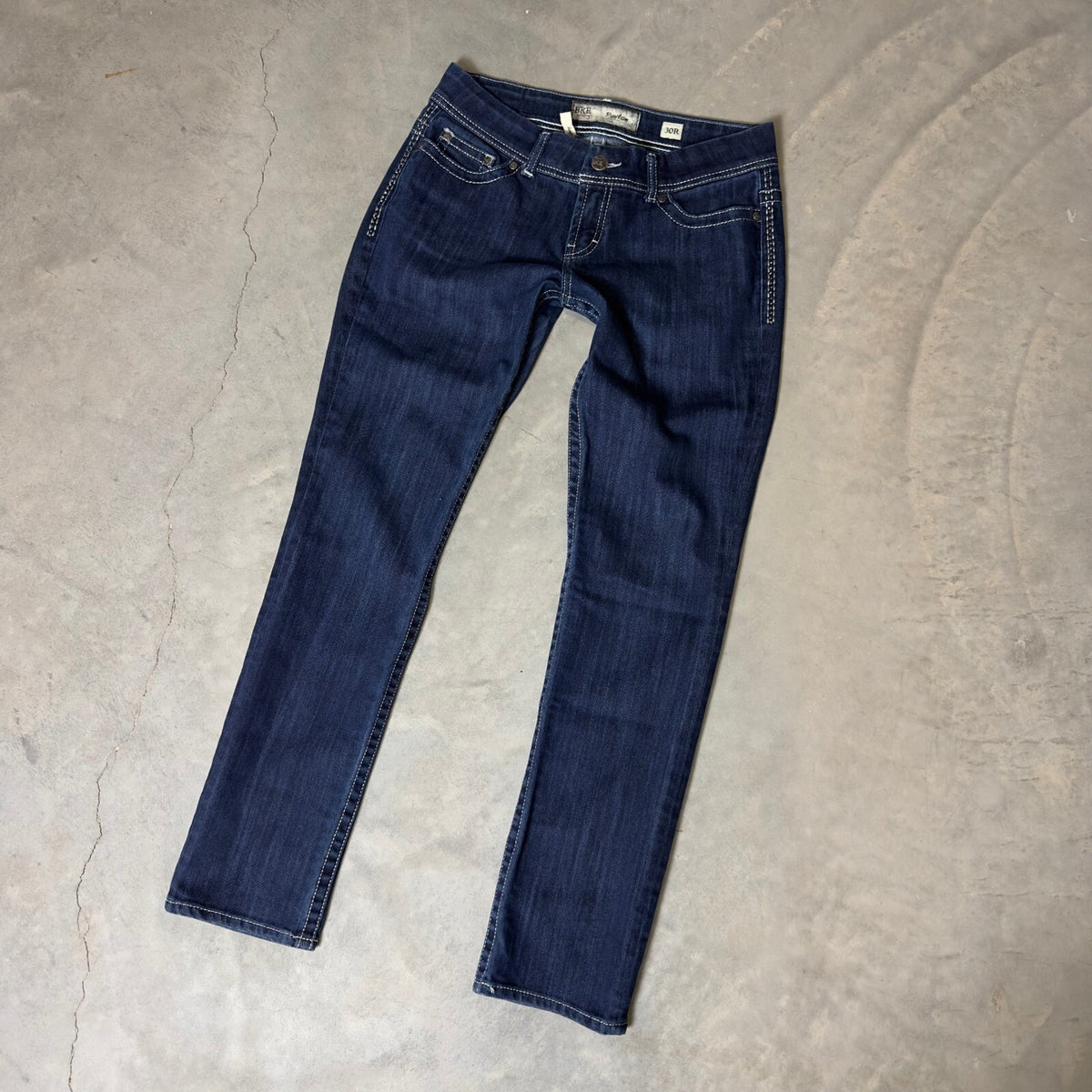 Vintage BKE Payton Skinny Jeans Womens 30R Dark Wash Y2K