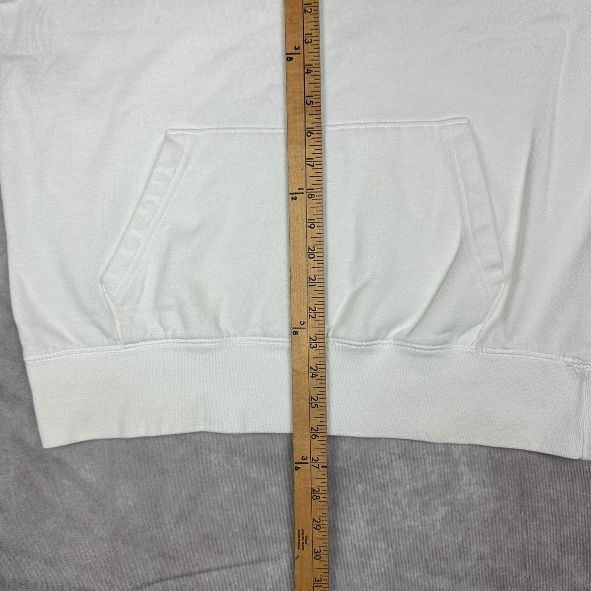American Eagle Super Soft Hoodie M White Blue Crest Logo