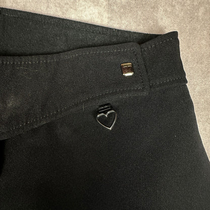 Vintage Obermeyer Stirrup Ski Pants Womens 12R Black Japan