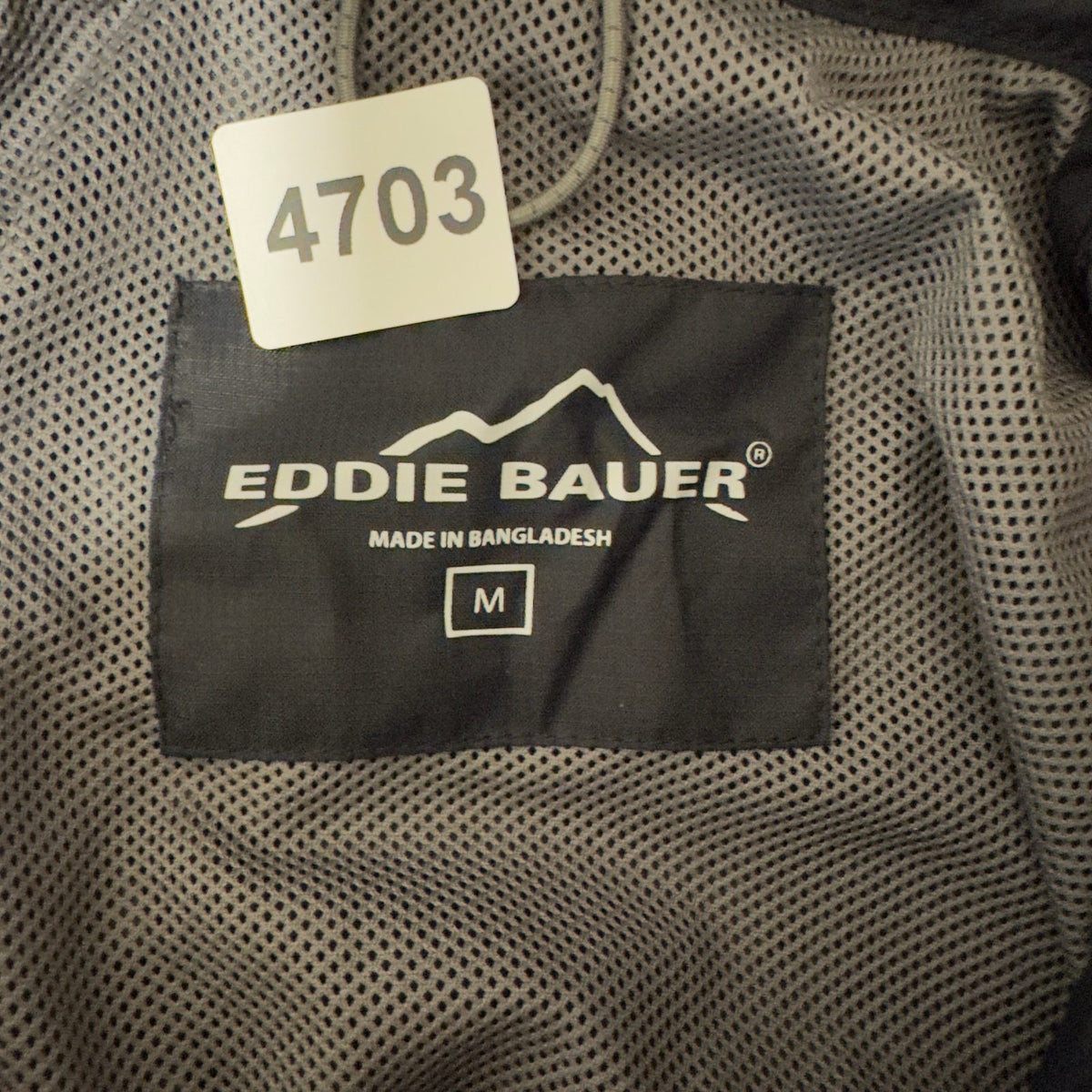 Eddie Bauer Windbreaker Womens M Black Hooded Gorpcore