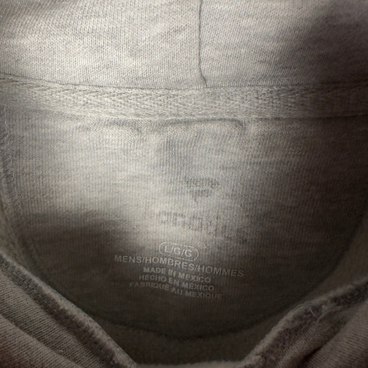 Seattle Kraken Fanatics Hoodie Mens L Heather Gray NHL