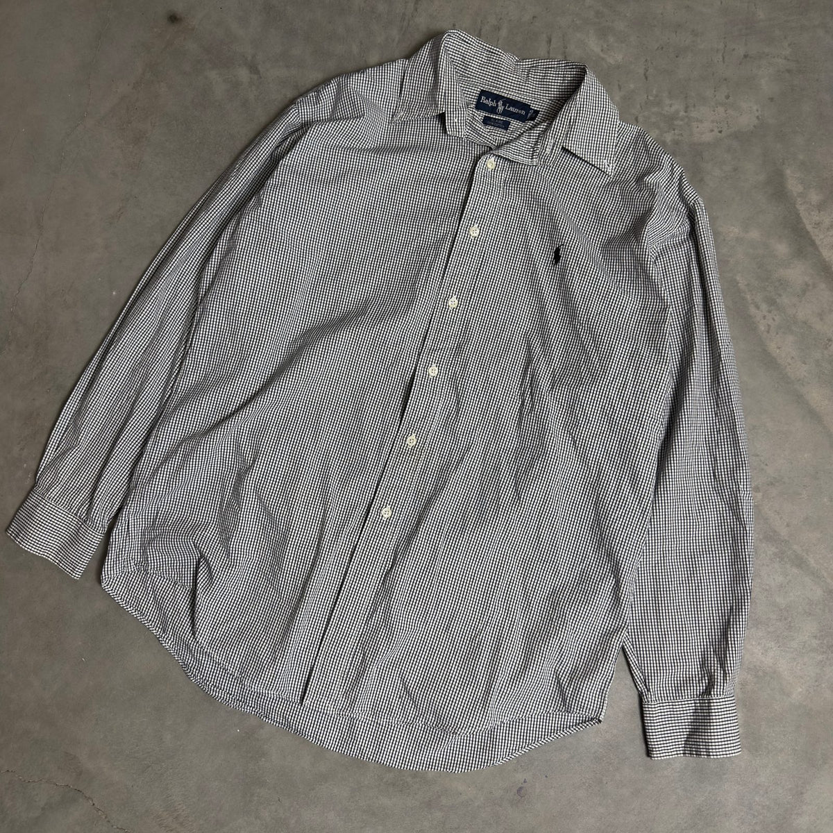 Ralph Lauren Blaire Check Shirt Mens M Cotton