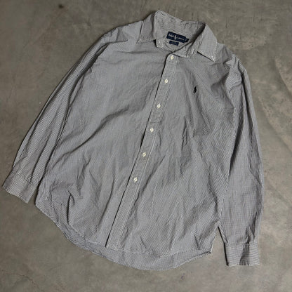 Ralph Lauren Blaire Check Shirt Mens M Cotton