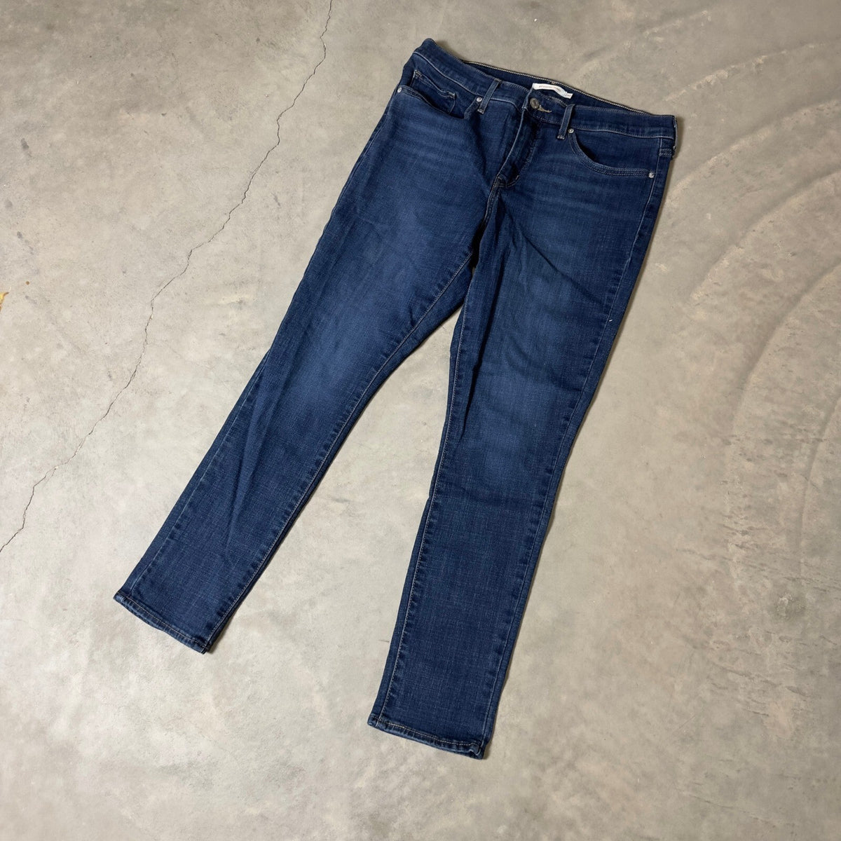 Levis 311 Shaping Skinny Jeans Womens 30 Dark Indigo Wash