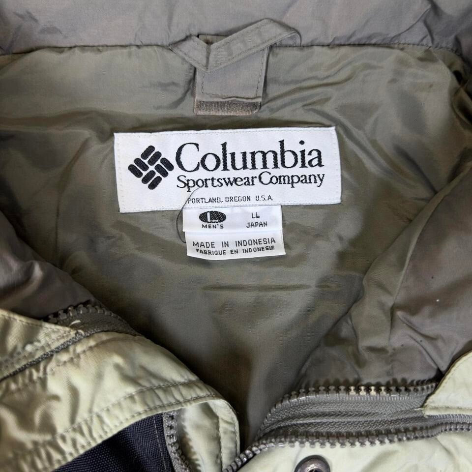 Columbia Jacket Mens L Gray Outdoor Winter Shell Coat
