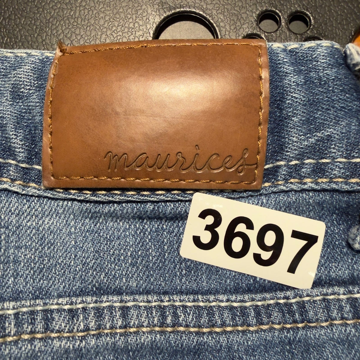 Maurices Bootcut Baggy Jeans Womens 3/4 Blue