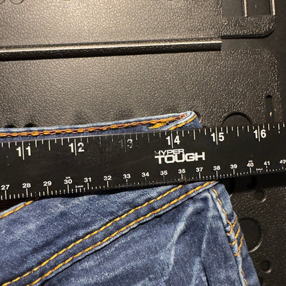 Vintage Vanity Premium Skinny Jeans Womens 29x32 Dark Blue