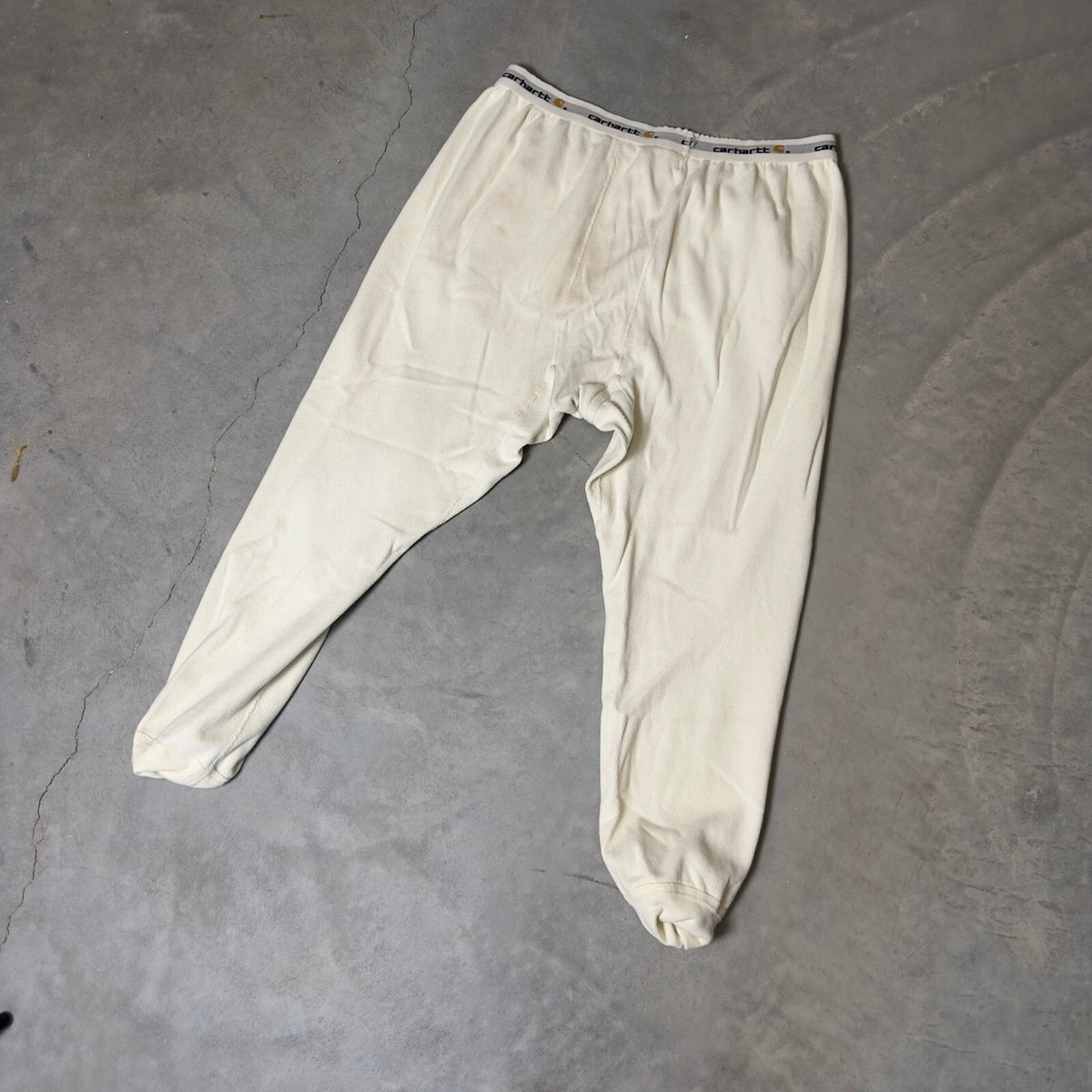Carhartt Thermal Pants Mens XL Natural Baggy Base Layer K229