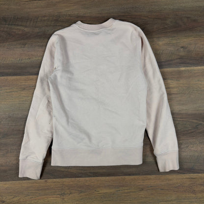 The North Face Womens Heritage Patch Crewneck Sweatshirt Pink Small