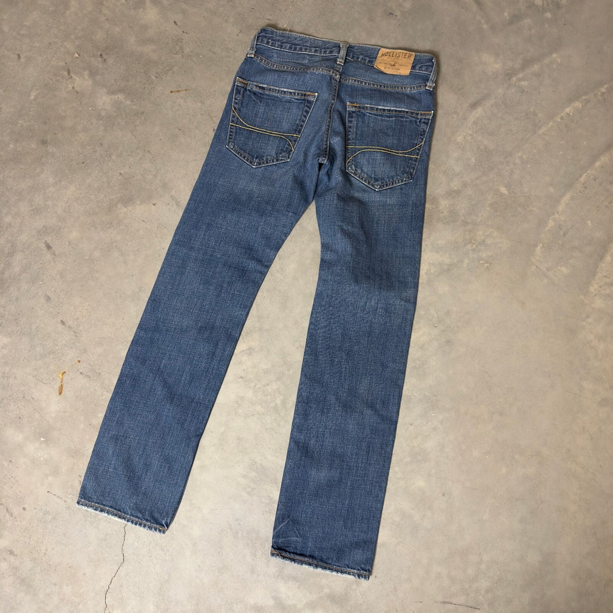 Y2K Hollister Straight Leg Jeans Mens 29x30 Blue