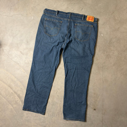 Levi's 541 Athletic Taper Jeans Mens 46x32 Blue Baggy