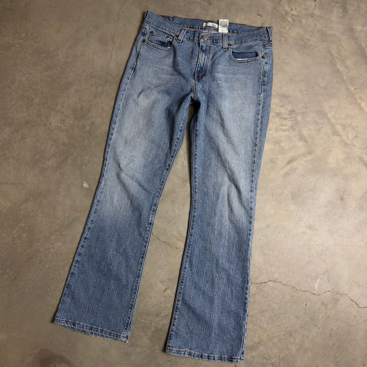Levi's 515 Bootcut Jeans Womens 12M Light Wash