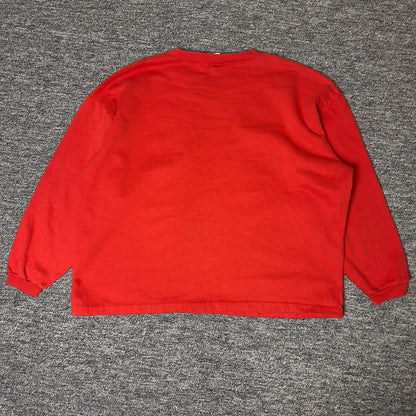 Vintage 1996 Guess Georges Marciano Sweatshirt Sz L Red