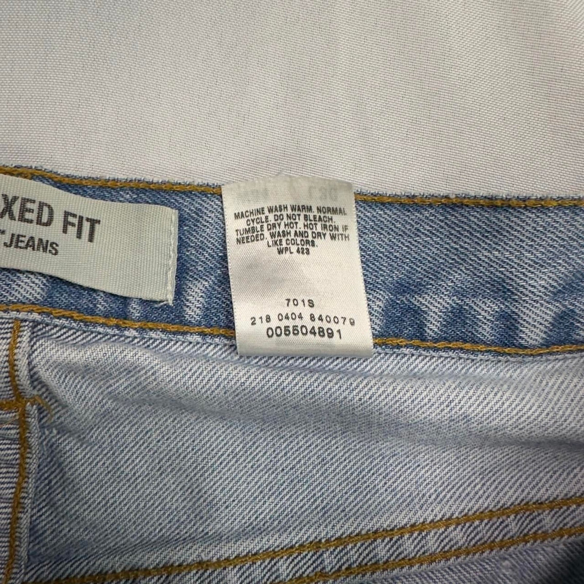 Vintage Levi's 550 Relaxed Fit Mens W34 L30 Blue Jeans