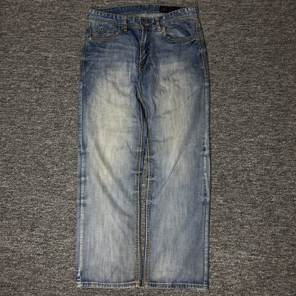 Y2K Axel Madison Jeans Mens 32x32 Medium Wash Classic