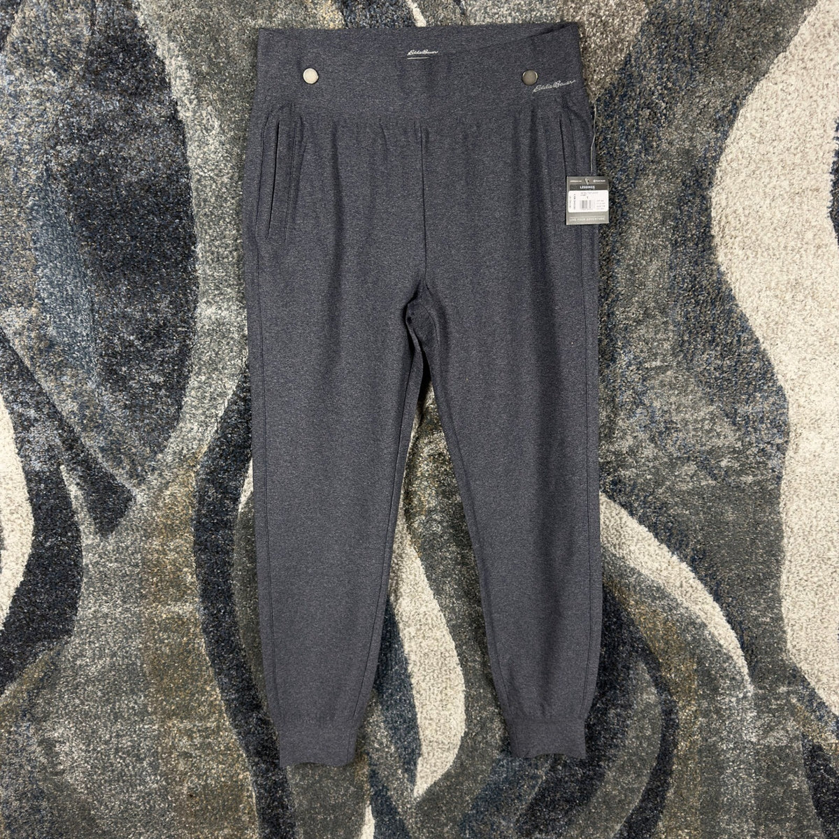 NWT Eddie Bauer WR Trail Tight Jogger Womens S Heather Grey