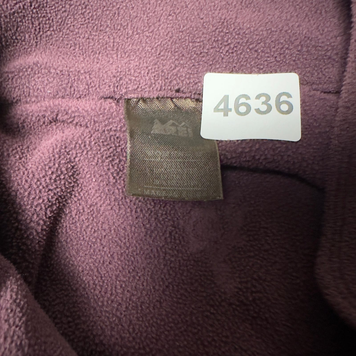 REI Fleece Pullover Womens Burgundy Gorpcore