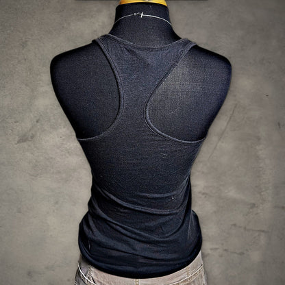 PINK Victoria's Secret Racerback Tank Womens S Black