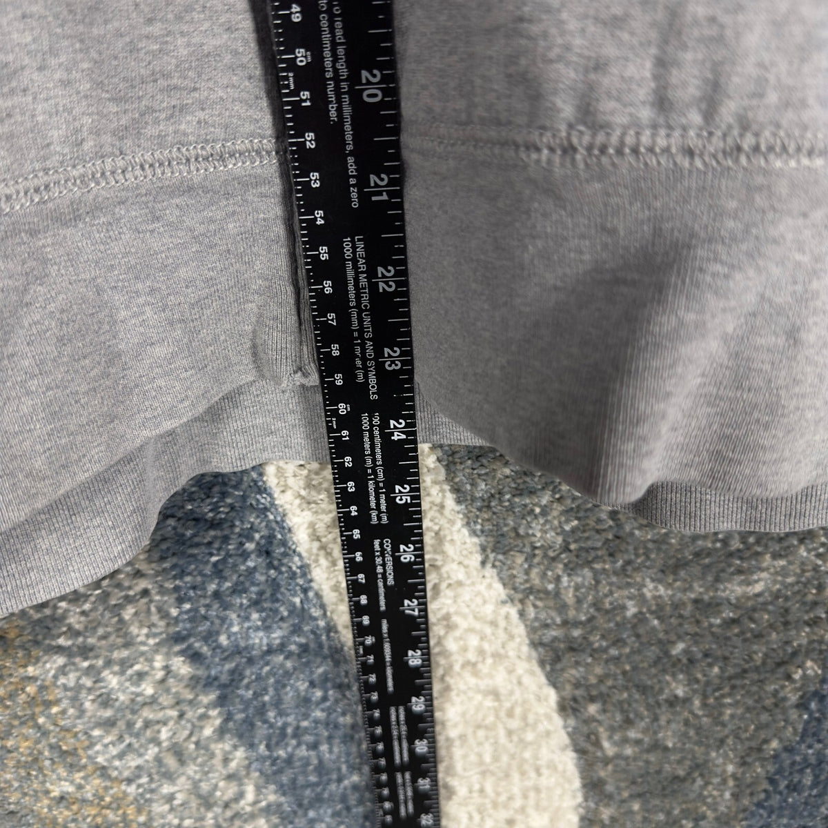 Vintage Y2K Old Navy Zip Up Hoodie L Heather Gray Felt Logo