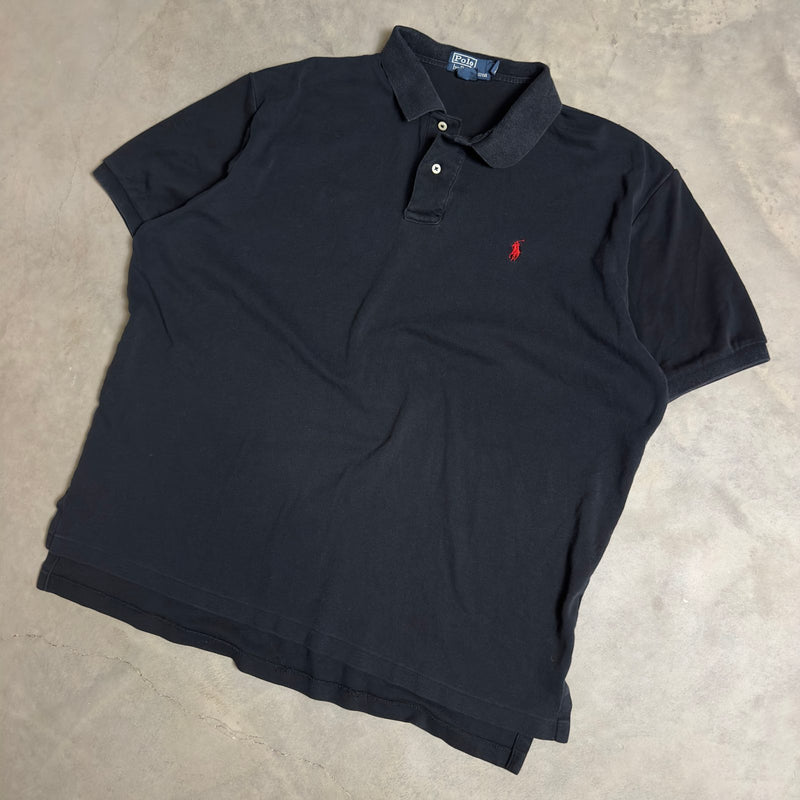 Polo Ralph Lauren Black Polo Mens XL Cotton
