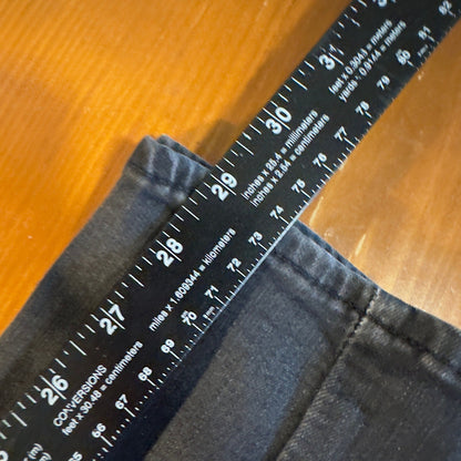Levi's 711 Skinny Jeans Womens 31x30 Charcoal Gray Stretch
