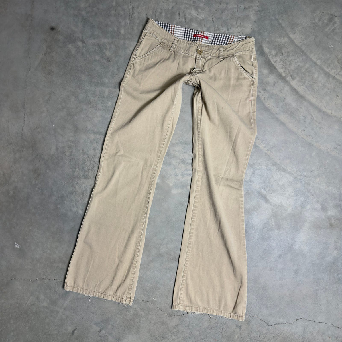 Unionbay Baggy Khaki Pants Womens 5 Stretch