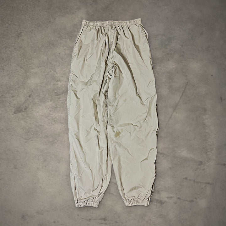 Vintage Prospirit Track Pants Mens M Tan Baggy Windbreaker