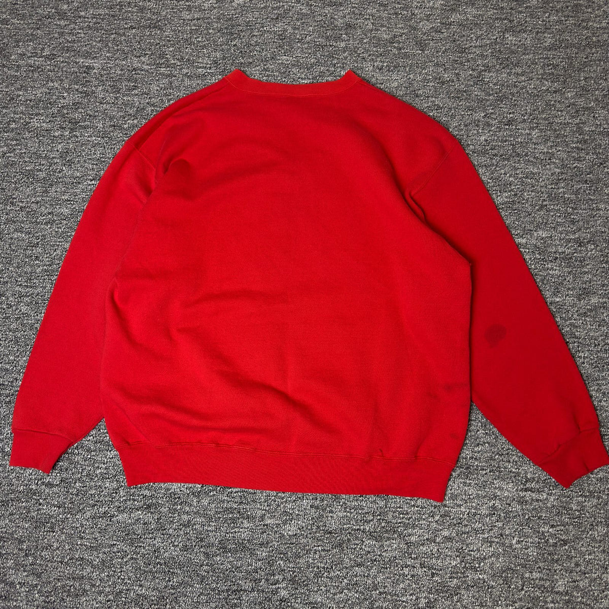 Oneita Cockatoo Parrot Print Crewneck Sweatshirt XXL Red