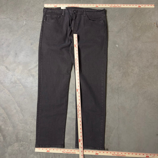 NWT Levi's Premium 502 Jeans Mens 38x34 Charcoal Gray