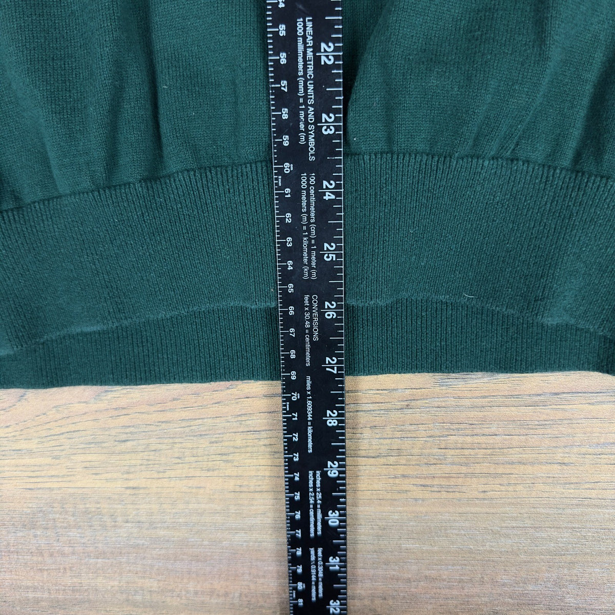 Tommy Hilfiger Mens XL Forest Green Crewneck Sweater Relaxed Fit Preppy Swag