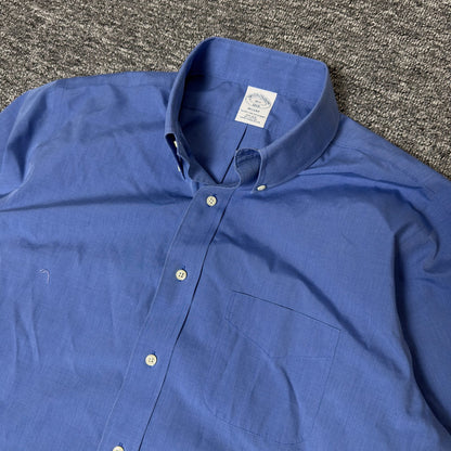 Brooks Brothers Regent Short Sleeve Button-Down Shirt 16.5