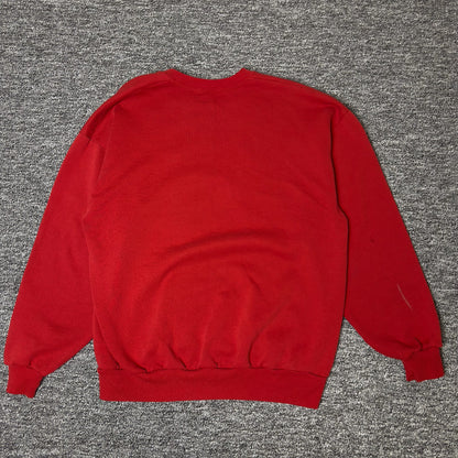 Mickey Mouse Okoboji Souvenir Crewneck Sweatshirt Red