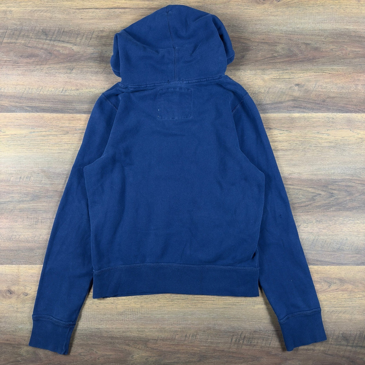 Abercrombie & Fitch Muscle Fit Hoodie Mens XL Navy Graphic