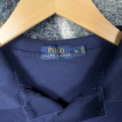 Polo Ralph Lauren Polo Shirt Mens XL Navy Short Sleeve
