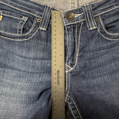 Big Star Remy Jeans Womens 30R Low Rise Dark Wash Bootcut