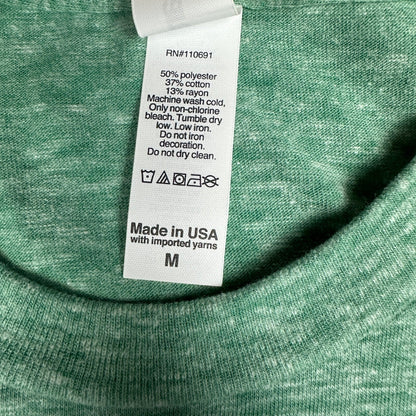 Royal Apparel Triblend T-Shirt Mens M Kelly Green Blank NWT