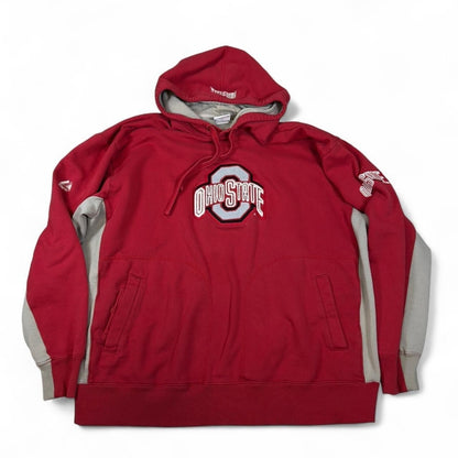 Majestic Ohio State Buckeyes Hoodie Men XL  Patch Sportswear