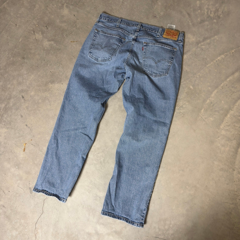 Levi's 505 Regular Fit Jeans Mens 38x30 Blue