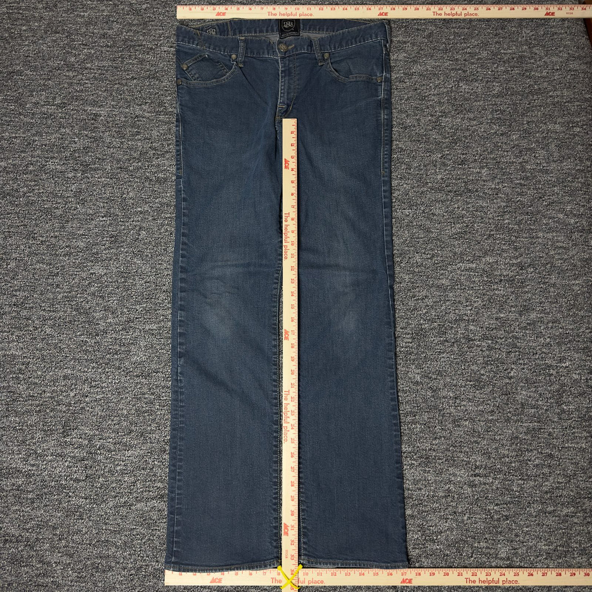 Rock & Republic Bootcut Jeans Mens 36x34 Medium Blue Wash