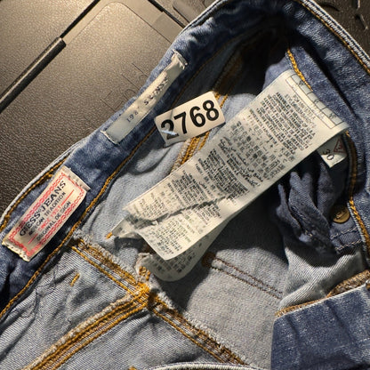 Guess 1981 Skinny Jeans Womens 30 Blue High Rise