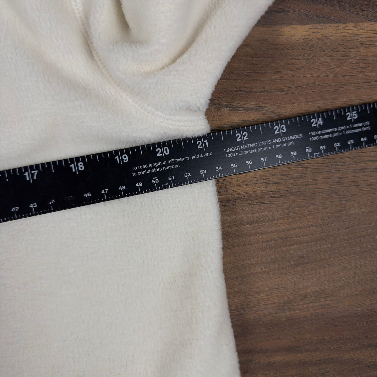 Glitterwear Snowflake Fleece Button Up Womens L Cream Gold